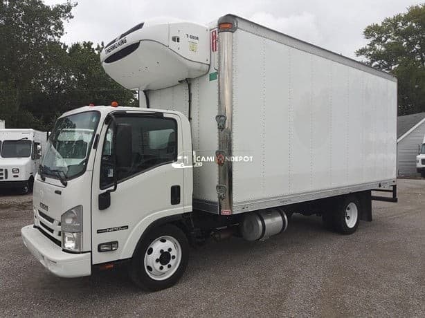 2018 ISUZU NPR HD Reefer Box Truck