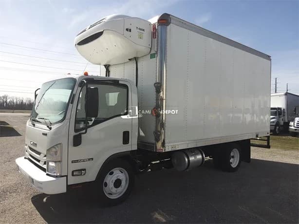 2018 ISUZU NPR HD Reefer Box Truck