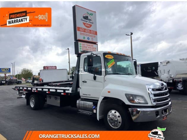 2019 HINO 258 Flatbed Trucks