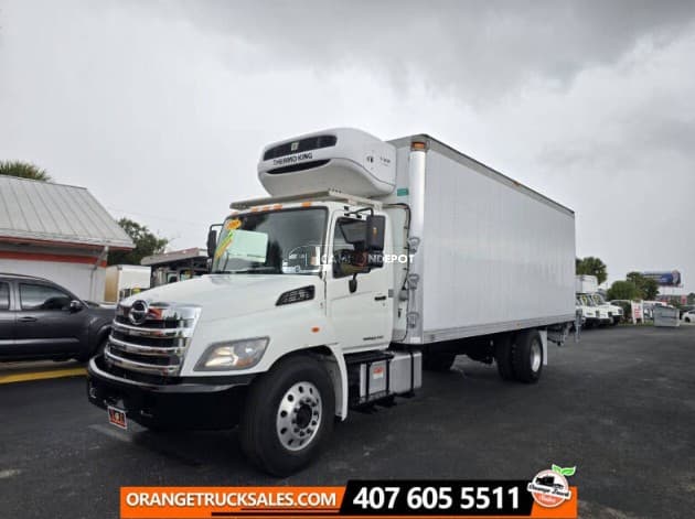 2017 HINO 268A Reefer Box Truck