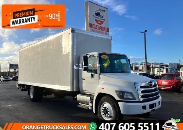 2018 HINO 268 Box Trucks