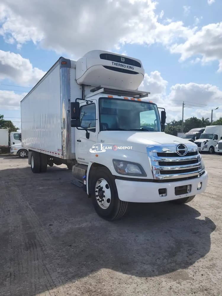 2016 Hino 268 Reefer Boxtruck Reefer Box Truck
