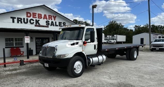 2021 International MV 4300 Flatbed Trucks