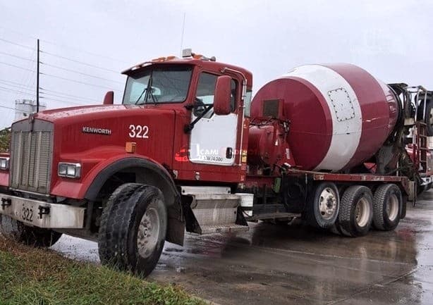 2015 Kenworth W900 Mixer Trucks Asphalt Trucks Concrete Trucks