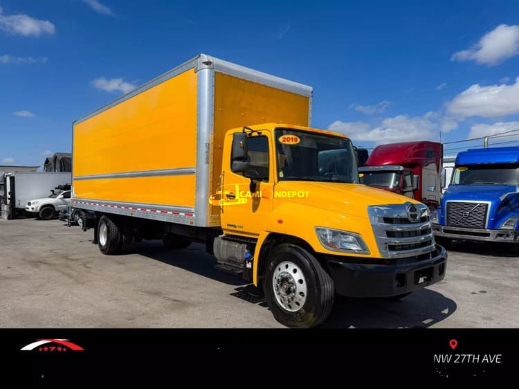 2019 Hino 268 Box Trucks