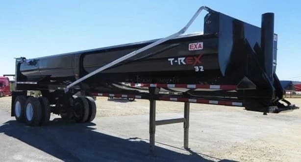 2026 Exa 32' HALF ROUND Trailers End Dump 