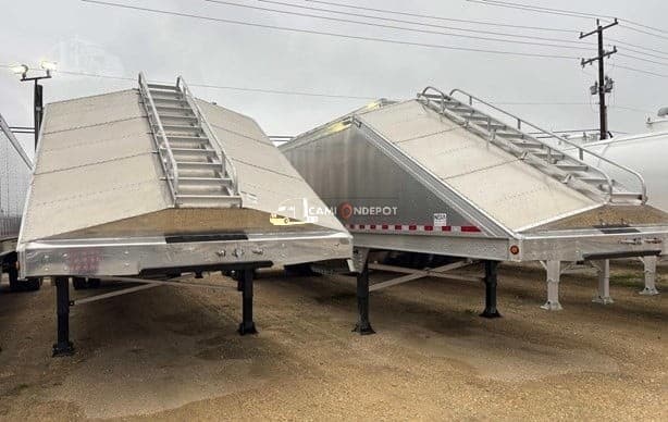 2026 Aldura 40 FT ALUMINUM SAND HOPPER Trailers End Dump 