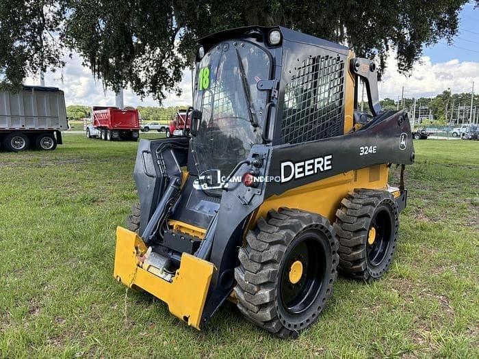 2018 John Deere 324e Construction Equipment Skid Steer Wheeled