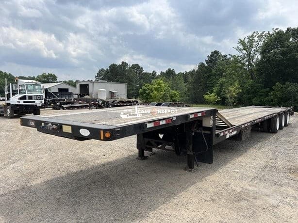 2015 Bws TRI AXLE W DOVETAIL & RAMPS Trailers Drop Deck 