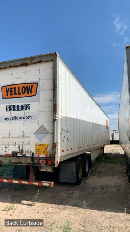 2007 Wabash 53X102 Trailers Dry Van 