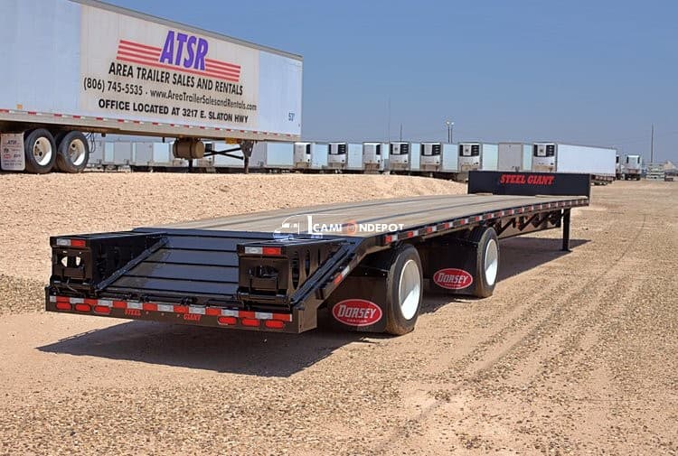 2024 Dorsey STEEL Trailers Drop Deck 