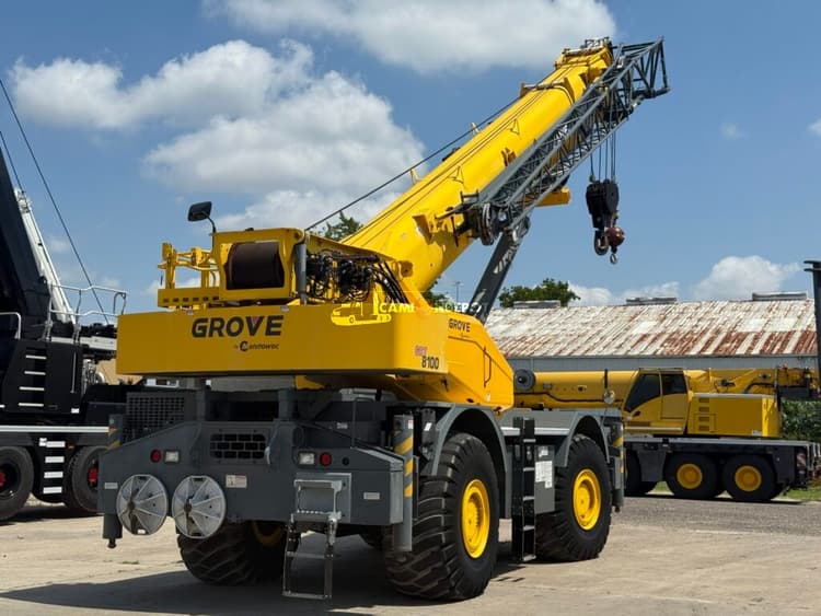 2016 Grove GRT8100 Boom Truck Cranes