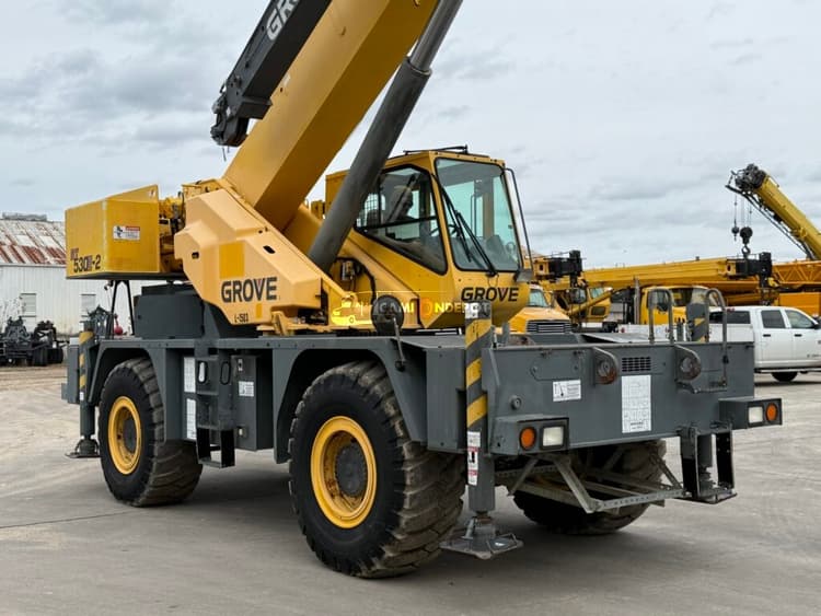 2008 Grove RT530E 2 Boom Truck Cranes