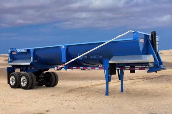 2026 Iron Lite  HALF ROUND Trailers End Dump 