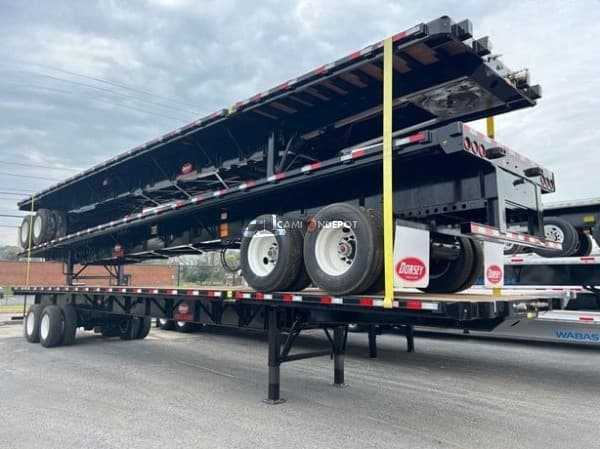 2026 Dorsey EXTENDABLE 48 80 Trailers Flat Bed 