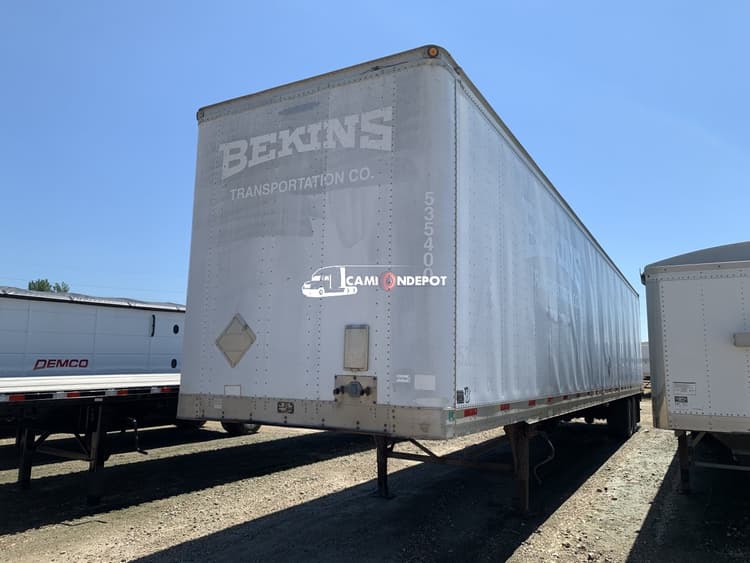 2001 Trailmobile Sliding Trailers Dry Van 