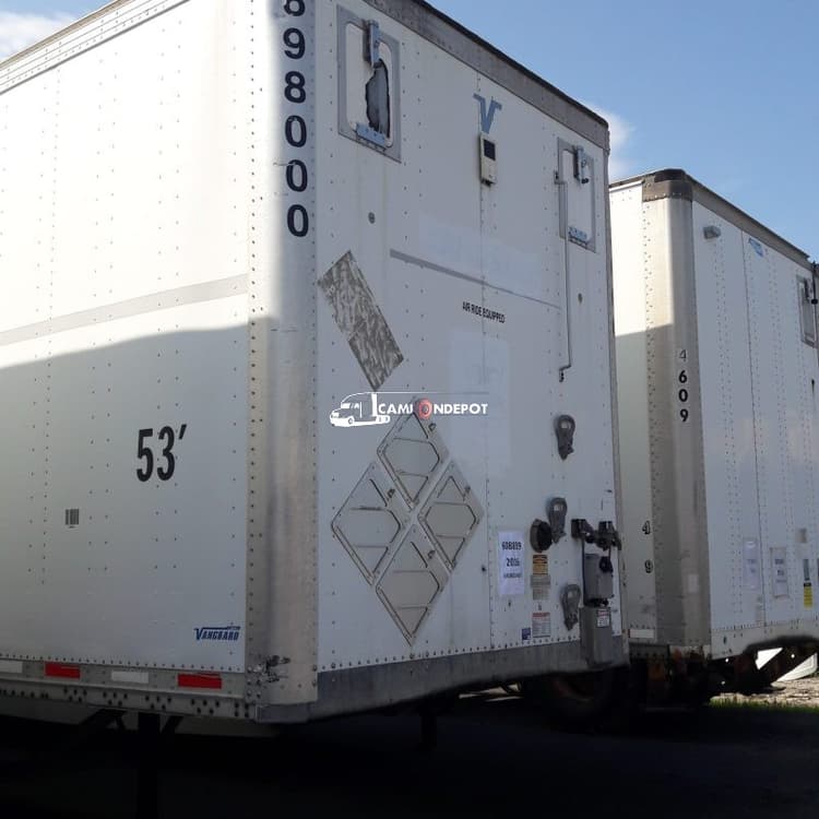 2016 Vanguard 608839 Trailers Dry Van 
