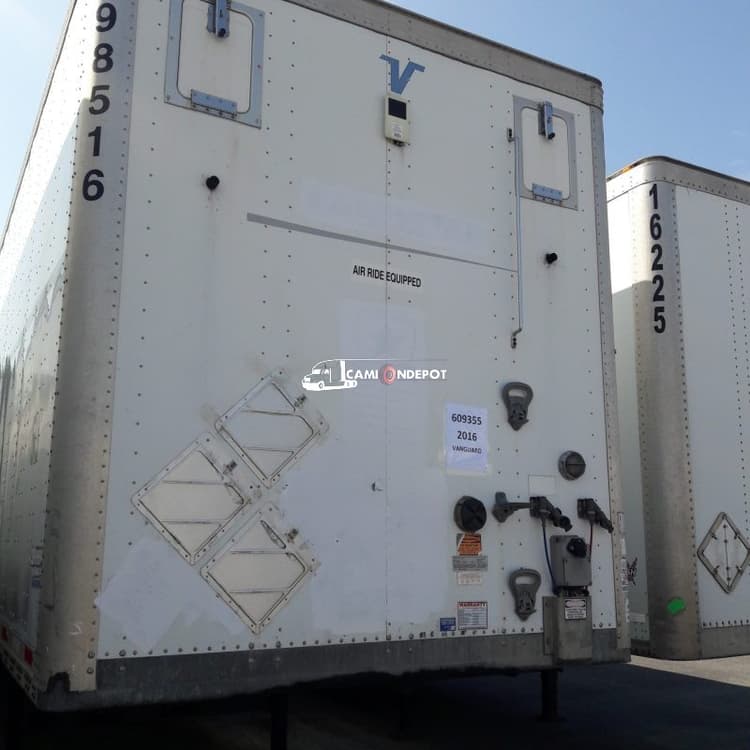 2016 Vanguard 609355 Trailers Dry Van 