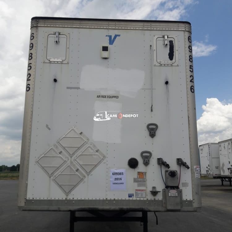 2016 Vanguard 609365 Trailers Dry Van 