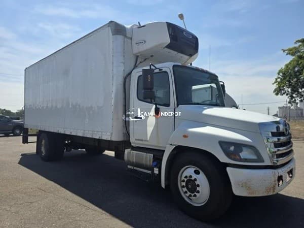 2017 Hino 338 Reefer Box Truck
