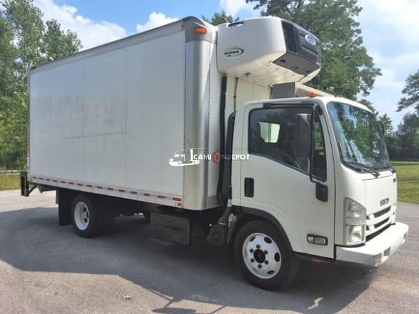 2019 Isuzu NPR HD Reefer Box Truck