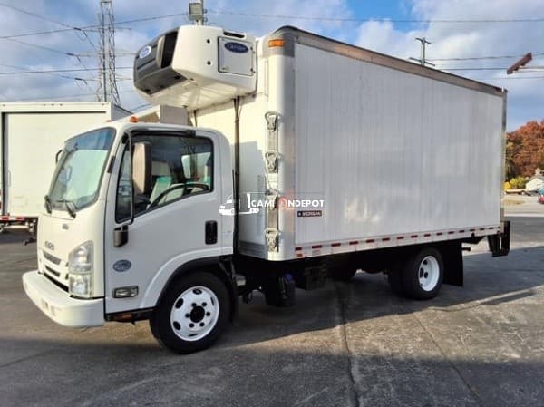 2018 Isuzu NPR HD Reefer Box Truck