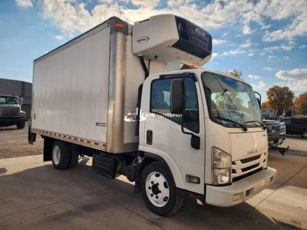 2018 Isuzu NPR HD Reefer Box Truck