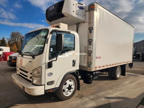 2018 Isuzu NPR HD Reefer Box Truck