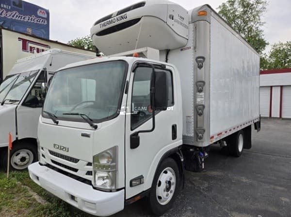 2018 Isuzu NPR HD Reefer Box Truck
