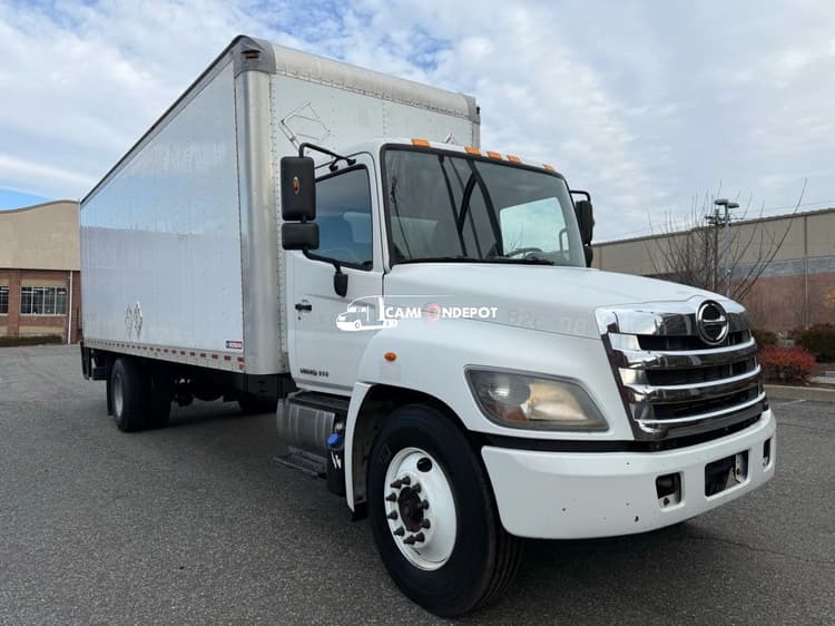 2017 Hino 268A Box Trucks