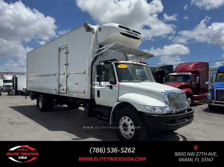 2018 INTERNATIONAL 4300 Reefer Box Truck