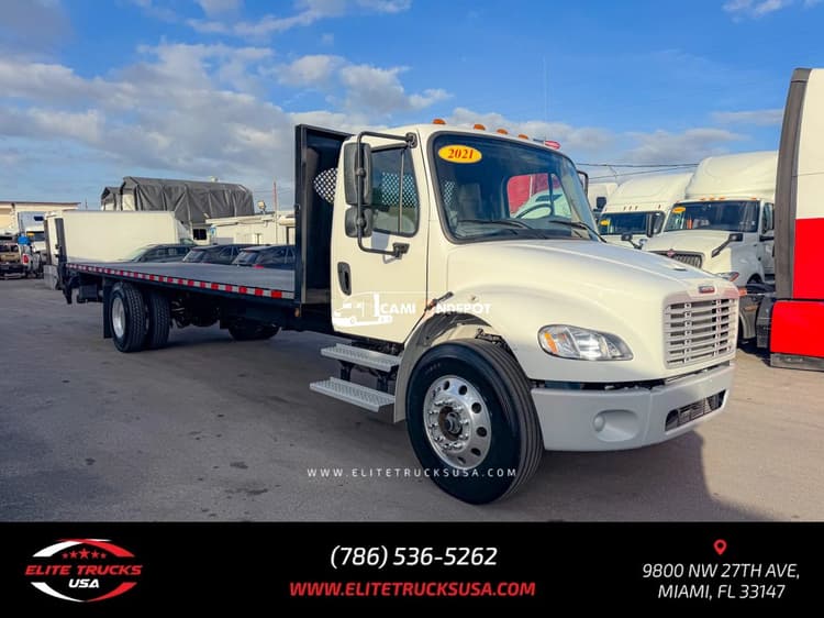 2021 Freightliner M2 106  Flatbed Trucks