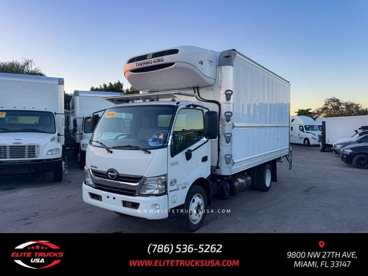 2020 Hino 195 Reefer Box Truck
