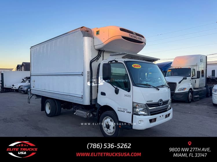 2020 Hino 195 Reefer Box Truck