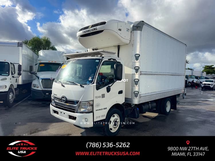2018 Hino 195 Reefer Box Truck