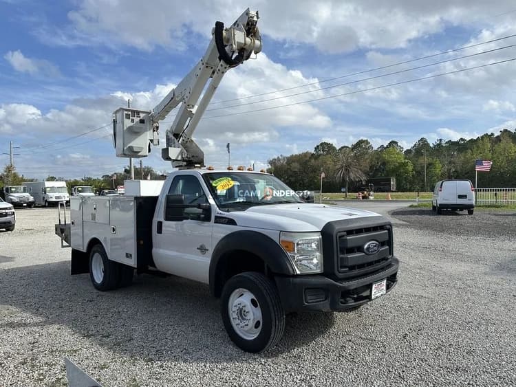 2012 Ford F 550 Bucket Trucks Service Trucks