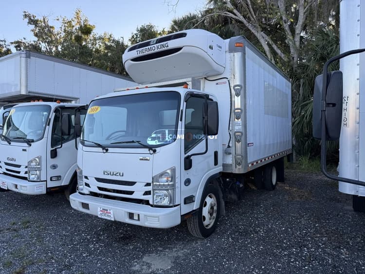 2018 Isuzu NPR Reefer Box Truck