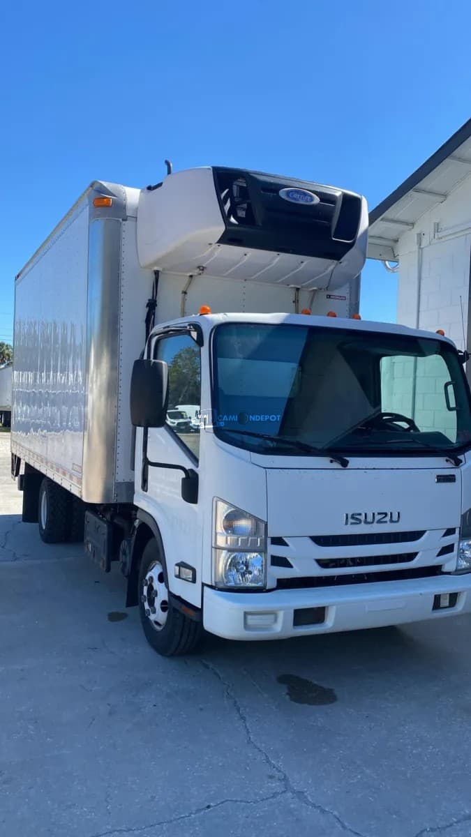 2016 Isuzu NPR HD Reefer Box Truck