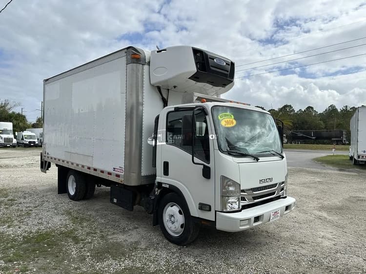 2016 Isuzu NPR XD Reefer Box Truck