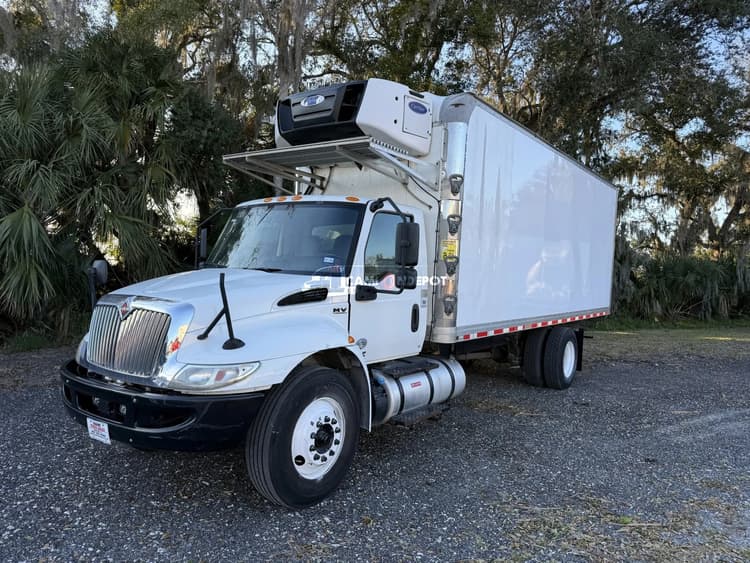 2020 International MV607 Reefer Box Truck