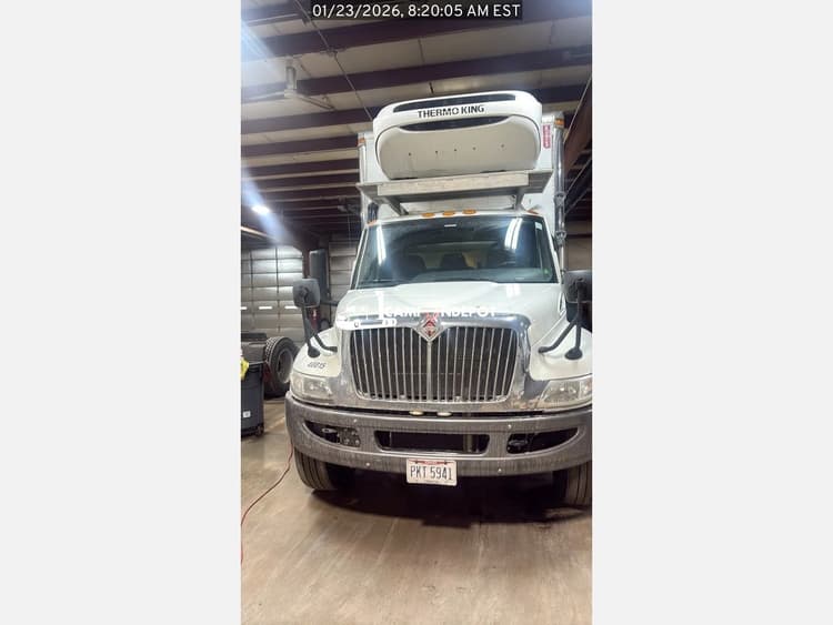 2020 International mv Reefer Box Truck