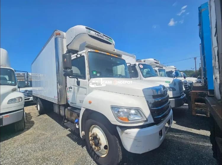 2021 Hino 338 Reefer Box Truck