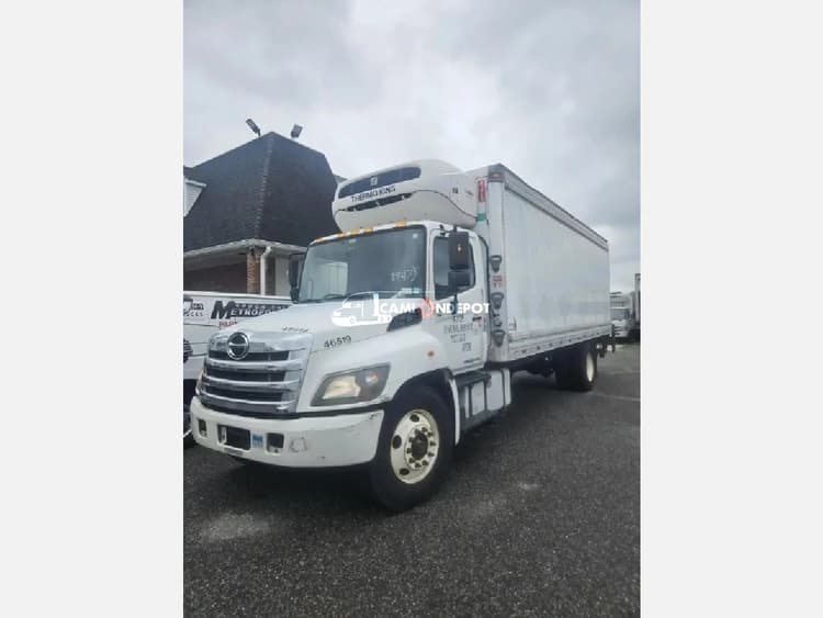 2016 Hino 338 Reefer Box Truck