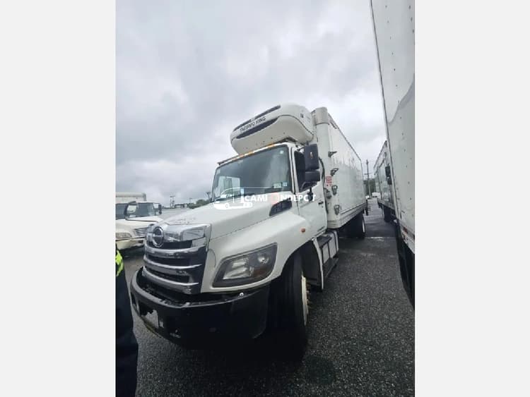 2017 Hino 268 Reefer Box Truck