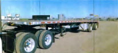 2003 Utility aluminum flat bed trailer 48 x 102 Trailers Flat Bed 