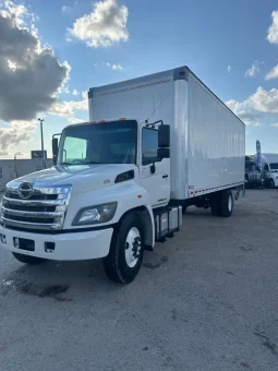 Used 2018 Hino 268 Box Truck near Hialeah, Florida