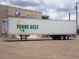 Used 2011 WABASH 53X102 Dry Van Trailers in Laredo Texas