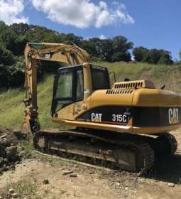 Used 2005 CATERPILLAR 315CL EXCAVATOR Construction Equipment in Newark New Jersey