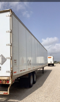 Used 2001 WABASH 53X102 Dry Van Trailers in Houston Texas