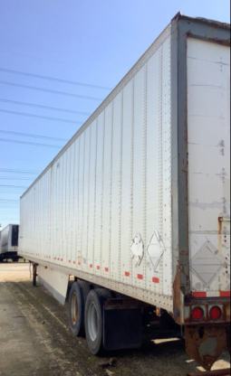 Used 2007 WABASH 53X102 Dry Van Trailers in Houston Texas